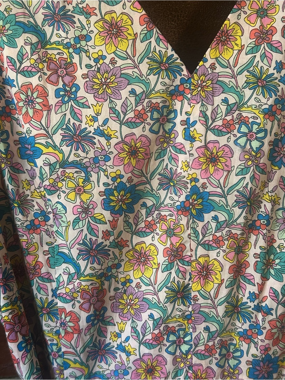 Boden Floral Tiered Maxi Dress Tie Waist Sleeveless Cottagecore Boho US Size 8 - Picture 2 of 7